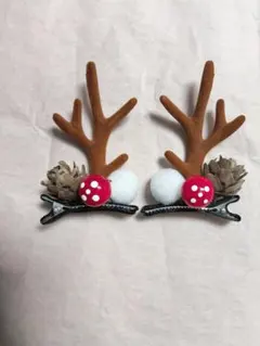 かわいい鹿の角ヘアアクセサリー vfd