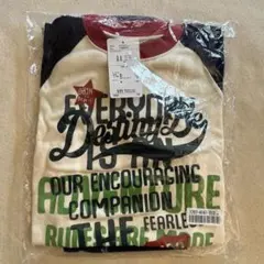 【新品未使用未開封】キッズ長袖120 cmグラフィックプリントパジャマ