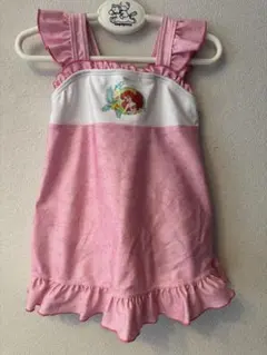 ディズニー　アリエルワンピース水着　120