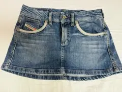 美品です！DIESELデニムミニスカート　サイズ26
