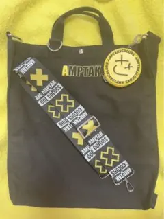 AMPTAKxCOLORS ポーチ付きショルダートートバッグ(けちゃ) - メルカリ