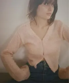 shimmer カーディガン　charles chaton