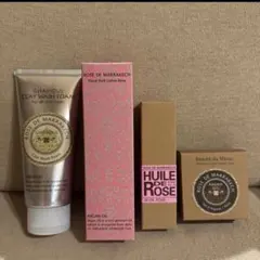新品ローズドマラケシュ　洗顔/美容水/美容液/ヘアボディワックス　豪華4点セットのサムネイル