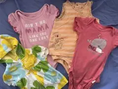 ロンパースセット 6-9m