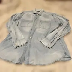 ユニクロ デニムシャツ xl