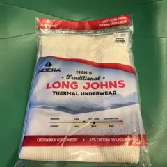 INDERA メンズ ロングジョン ナチュラルSサイズのサムネイル