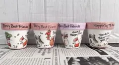 ☆94 リメイク鉢 2号鉢 リメ鉢 多肉植物 4鉢セット