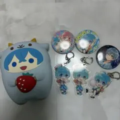 ころん すとぷりシリコンポーチ アクリルキーホルダー 缶バッチ