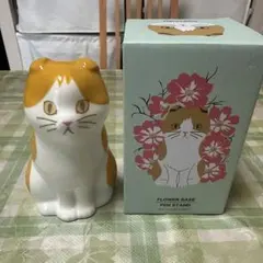FLOWER BASE PEN STANDScottish猫 セトクラフト
