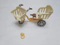 シルバニアファミリー 三人乗り自転車 赤ちゃん アヒル付き 欠品なし