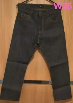 +J セルビッジデニム　W26　股下65cm