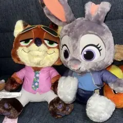ジュディ・ホップス & ニック・ワイルド ぬいぐるみセット