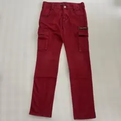 WASK レッド カーゴパンツ サイドポケット付きのサムネイル