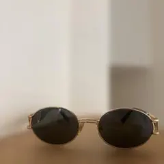 DKNY サングラス ゴールドフレーム オーバル