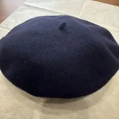 MHL ベレー帽　紺色