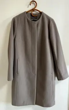 ユナイテッドアローズPECOLAMB グレー ウールコート 38