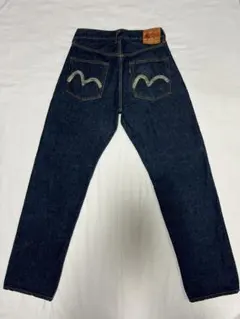 濃紺‼️美品‼️】EVISU／Lot2000／ビックペイント／W35✕L35 - メルカリ