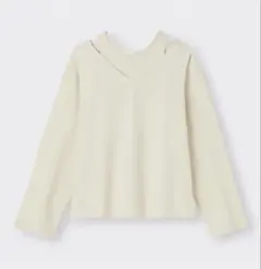 GU 長袖Tシャツ&タンクトップ2点セット　ベージュ　XL