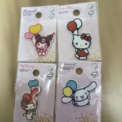 キャラクター ワッペンセット 4点 セット