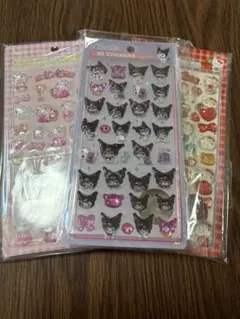 キャラクターシール3枚セット