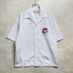 【極美品】 MARNI マルニ 24SS フローラル アップリケ シャツのサムネイル