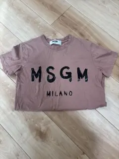 MSGM tシャツ　レディースsサイズ　ピンクのサムネイル