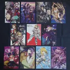 Fate　フェイト　アラカルト　特典　イラストカード　ポストカード