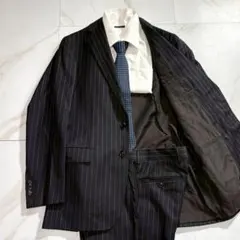 상태좋음 ボリオリ men’s BIGI メンズ スーツ セットアップ ストライプ