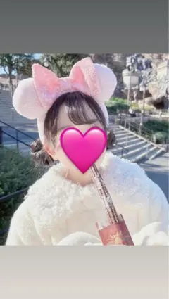 ミニーふわふわカチューシャ