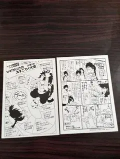 マギ マギだらけの大すごろく大会 イラストカード 2枚セット