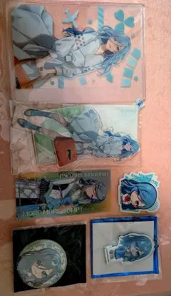 プロセカ 日野森雫 タワレコカフェ アクスタ アクキー 缶バッジ ステッカー