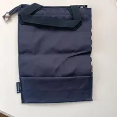 Aquascutum ネイビー トートバッグ