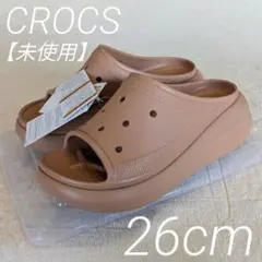 クロックス クラッシュスライド 厚底サンダル 26.0 未使用品