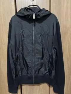 PRADA ブラック ナイロンジャケット フード付き SGM242 - メルカリ