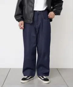 CIAOPANIC シアンデニム ワイドデニムパンツ インディゴブルー Lサイズのサムネイル
