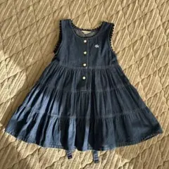 SACCO デニムジャンバースカート