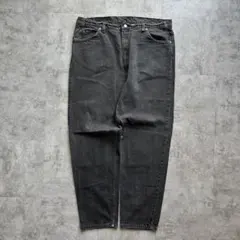 【W42 L32】90s usa levi's ブラックデニム リーバイス550