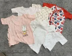 ベビー肌着　6枚　まとめ売り　ミッフィー　baby doll 西松屋