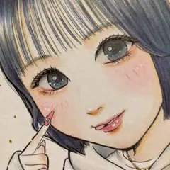 激レア】こみっくがーるず はんざわかおり ミニ色紙 複製サイン入り