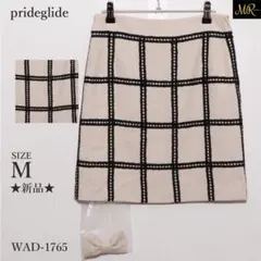 ★新品★ プライドグライド スカート ミニ丈 チェック バックファスナー タイト