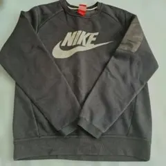 NIKE 裏起毛 トレーナー ブラック (M)
