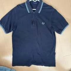 FRED PERRY ポロシャツ42 M12 ネイビーのサムネイル
