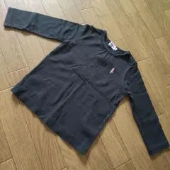 ミキハウスバレリーナ刺繍 ブラックＴシャツ 90cm