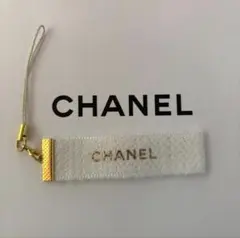 CHANEL チャーム ストラップ ホワイト