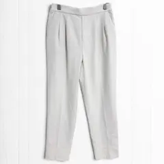 t3626 グローバルワーク テーパードパンツ スラックス ゴム オフィス 通勤