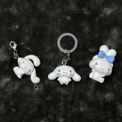 シナモロール　まとめ売り　ストラップ めじるしアクセサリー等　3個セット