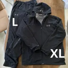 UNDER ARMOUR 上下 ブラック ジャケット パンツ 秋冬 防寒