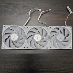 DEEP COOL　RGB ホワイト 3ファンセット