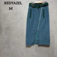REDYAZEL レディアゼル　タイトスカート　バイカラー　ジップアップ　M