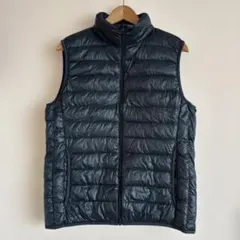 UNIQLO ウルトラライトダウン ベスト M ダークグリーン メンズ
